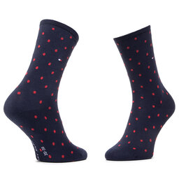 

Набір 2 пар високих жіночих шкарпеток Tommy Hilfiger 100001493 Red/Navy 035, Cиній