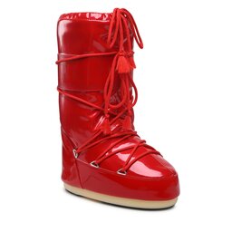 Moon Boot Μπότες Χιονιού Moon Boot Icon Vinile Met 14021400008 Red