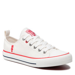 Big Star Shoes Tygskor Big Star Shoes JJ274130 White