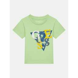 Guess Guess T-Shirt N5GI10 K8HM4 Grün Regular Fit