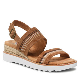 Skechers Espadrilles Skechers BOBS Tea Time 113863/BRMT Brown/Multi