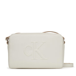 Calvin Klein Jeans Borsetta Calvin Klein Jeans Sculpted Ew Camera Bag LV04K3036G Bianco