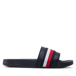 

Шльопанці Tommy Hilfiger Corporate Web Detail Slide FW0FW06719 Desert Sky DW5, Cиній
