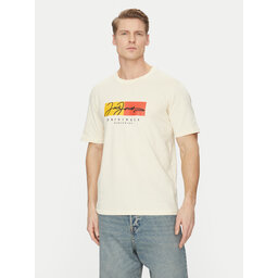 Jack&Jones Jack&Jones Camiseta Frederiksberg 12278266 Écru Regular Fit