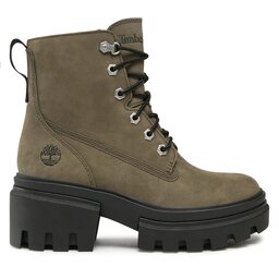 

Ботильйони Timberland Everleigh Boot 6In Laceup TB0A5Z689911 Dark Green Nubuck, Зелений