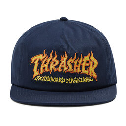 

Бейсболка Thrasher Fire Logo Snap Navy, Cиній