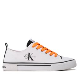 

Кеди Calvin Klein Jeans Low Cut Lace-Up Sneaker V3X9-80567-089 S White/Black, Білий