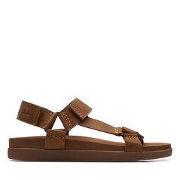 

Босоніжки Clarks Sunder Range 26171888 Tan Leather, Коричневий