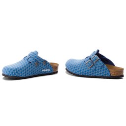 

Шльопанці Birkenstock Kay Kids 1011407 Reflective Cube Blue, Cиній