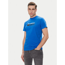 Karl Lagerfeld Jeans Karl Lagerfeld Jeans T-shirt A2M17074 Plava Regular Fit