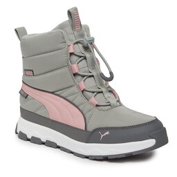 Puma Hótaposó Puma Evolve Boot Puretex Jr 392647 03 Smokey Gray-Future Pink-Puma White