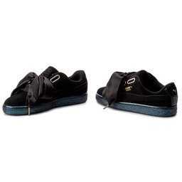 

Снікерcи Puma Suede Heart Satin Wn's 362714 03 Puma Black/Puma Black, Чорний