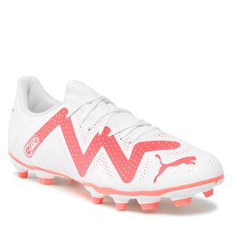 Puma Chaussures Puma Future Play Fg/Ag 107377 01 Puma White-Fire Orchid