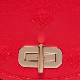 

Сумка Tommy Hilfiger Monogram Turnlock AW0AW15809 Fierce Red XND, Червоний