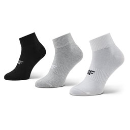 4F 3 pares de calcetines altos para hombre 4F H4Z22-SOM302 90S