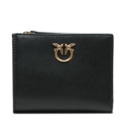Pinko Малък дамски портфейл Pinko Wallet Mini. AI 23-24 PCPL 101539 A0QO Black Z99Q