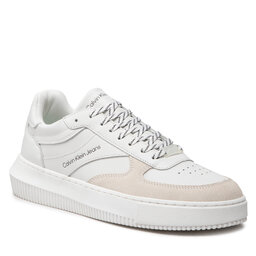 Calvin Klein Jeans Αθλητικά Calvin Klein Jeans Chunky Cupsole Gel Backtab YM0YM00554 Triple White 0K8