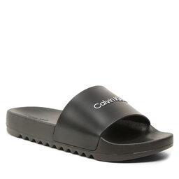 Calvin Klein Nazouváky Calvin Klein Chuncky Pool Slide Rub HM0HM01063 Ck Black BEH