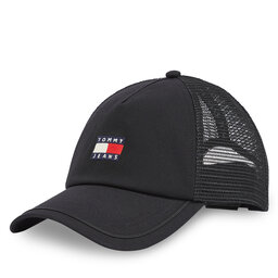 Tommy Jeans Cap Tommy Jeans Tjm Heritage Trucker Cap AM0AM13287 Schwarz