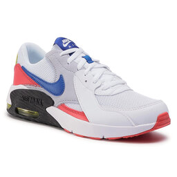 Nike Обувки Nike Air Max Excee (Gs) CD6894 101 White/Hyper Blue/Bright Cactus