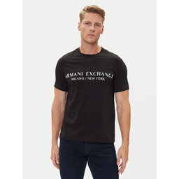 Armani Exchange Armani Exchange Póló 8NZT72 Z8H4Z 1200 Fekete Slim Fit