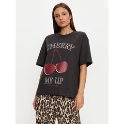 Gina Tricot Gina Tricot T-Shirt 23980 Μαύρο Oversize