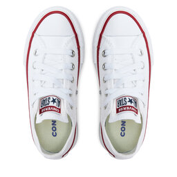 

Кеди Converse Chuck Taylor All Star Eva Lift Canvas Platform 372862C White/Garnet/Navy, Білий