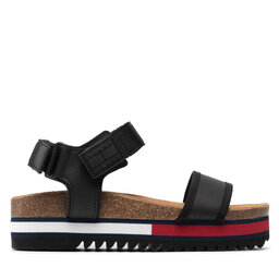 

Босоніжки Tommy Jeans Flag Outsole Tommy Jeans Sandal EN0EN01806 Black BDS, Чорний