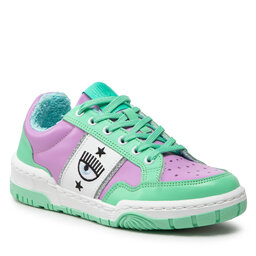 Chiara Ferragni Sneakersy Chiara Ferragni CF3003-173 Violet/Green