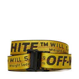 Off-White Ζώνη Ανδρική Off-White OMRB012R21FAB0011810 Κίτρινο