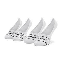 Levi's® 2er-Set Unisex-Sneakersocken Levi's® 701219508 Weiß