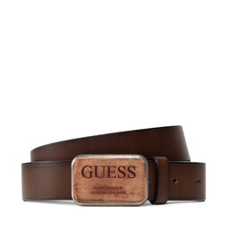 Guess Pánský pásek Guess Adjustable Belt BM7556 LEA30 BRO