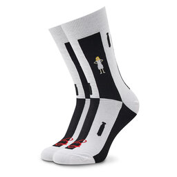 Stereo Socks Κάλτσες Ψηλές Unisex Stereo Socks Perpendicular Λευκό