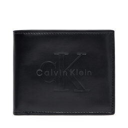 Calvin Klein Portafoglio Calvin Klein Bold Billfold W/Coin LV04D1156G Nero