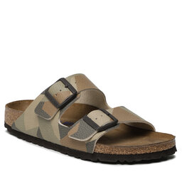 

Шльопанці Birkenstock Arizona 1024690 Geo Camo Core, Зелений