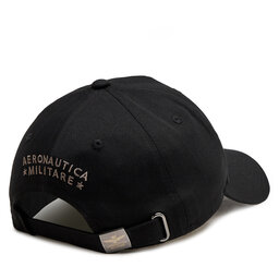 

Бейсболка Aeronautica Militare 241HA1122CT2848 Jet Black, Чорний