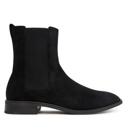Calvin Klein Klassische Stiefeletten Calvin Klein Slim Ess Chelsea Su HM0HM02275 Schwarz