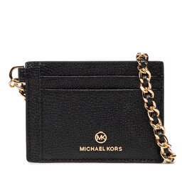 MICHAEL Michael Kors Puzdro na kreditné karty MICHAEL Michael Kors Jet Set Charm 34F2GT9D5L Black