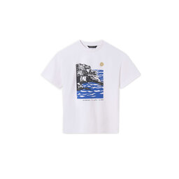Mayoral Mayoral Camiseta 6006 Blanco Regular Fit