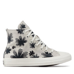 

Кеди Converse Ctas Hi A00835C Light Bone/Egret/Black, Сірий