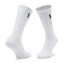 

Набір з 3 пар низьких шкарпеток unisex Polo Ralph Lauren 449858064001 White, Білий