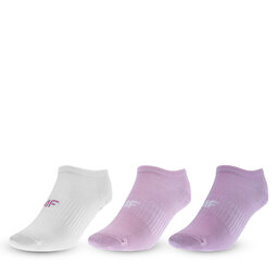 4F Set di 3 paia di pedulini da bambini 4F 4FJWSS24USOCF248 Multicolore