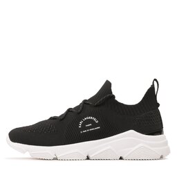 

Снікерcи KARL LAGERFELD KL51638 Black Knit Textile, Чорний