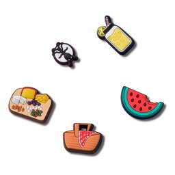 

Прикраса для взуття Crocs Cute Picnic 5 Pack 10011438 Кольоровий