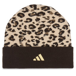 adidas Mütze adidas Leo Graphic Beanie KR1731 Beige