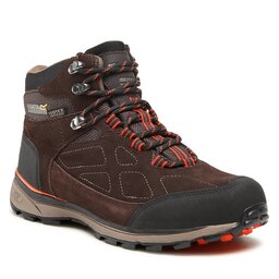 Regatta Bakancs Regatta Samaris Suede RMF575 Peat/Brown Salmon UW4