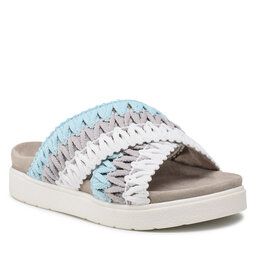 Inuikii Ciabatte Inuikii Knitted Crossed 70104-087 Light Blue
