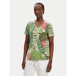 Olsen Olsen Póló 11105096 Zöld Regular Fit
