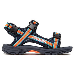 

Босоніжки Kappa 260773K Navy/Coral 6729, Cиній