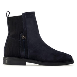 

Ботильйони Tommy Hilfiger Essential Flat Boot FW0FW05193 Desert Sky DW5, Cиній